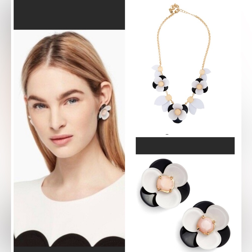 Kate Spade pick a Posy statement set: necklace and earrings